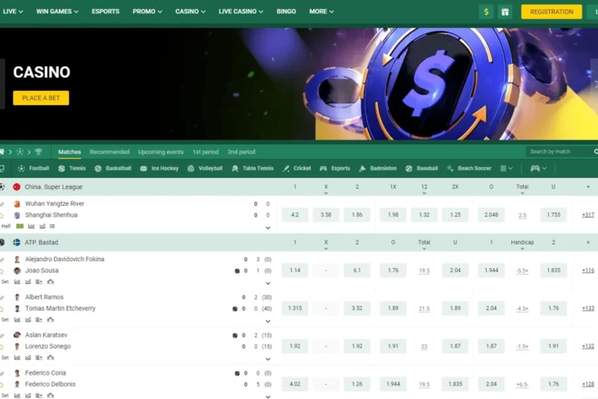 Betwinner screenshot 1